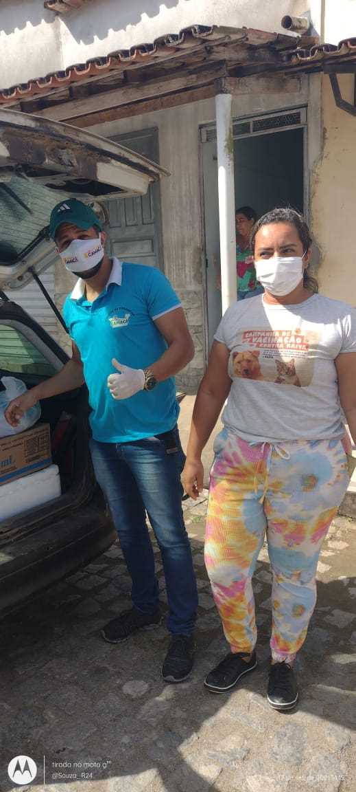 Camacã: Prefeitura realiza campanha de Vacinação antirrábica